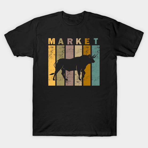 Bull Market T-Shirt by valentinahramov